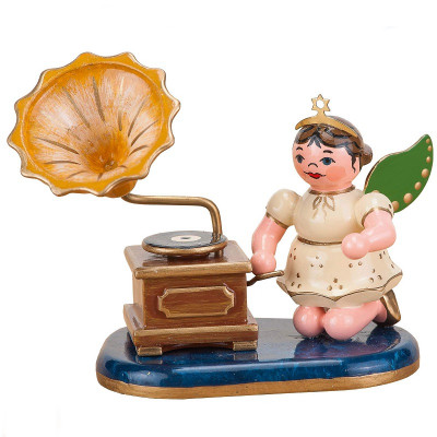 Engel mit Grammophon