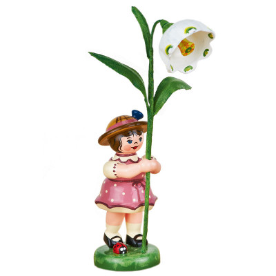 Blumenkind - Blumenmädchen mit Märzenbecher