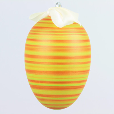Handgedrechseltes Maxi Osterei, 8 cm, Einzelstück