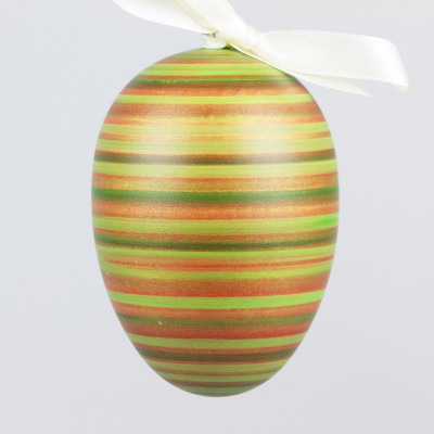 Handgedrechseltes Maxi Osterei, 8 cm, Einzelstück