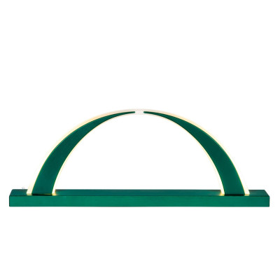 LED-Schwibbogen Moosgrün