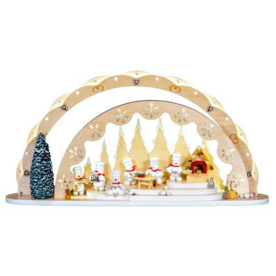 LED-Schwibbogen Weihnachtsbäckerei