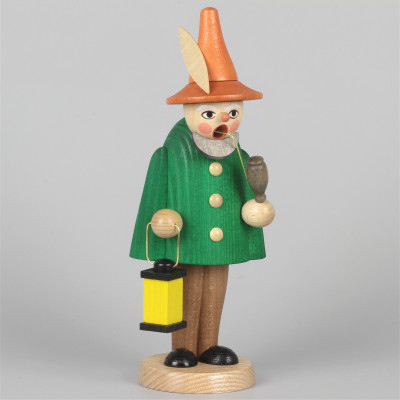 Seiffener Räuchermann Wichtel grün