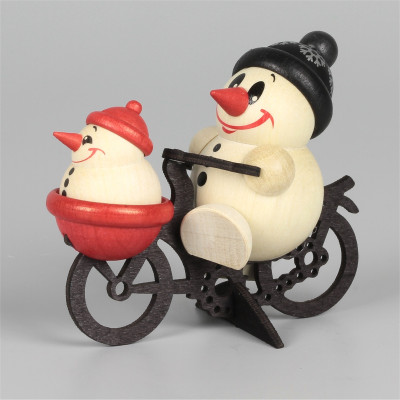 Cool-Man auf Fahrrad mit Kindlein - Auslaufartikel