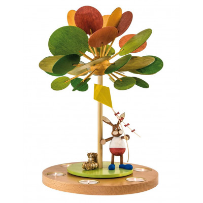 Teelichtpyramide Jahreszeitenbaum Herbstzeitlose