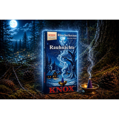 Räucherkerzen  -  Rauhnächte 35g, 24 Stk. Packung