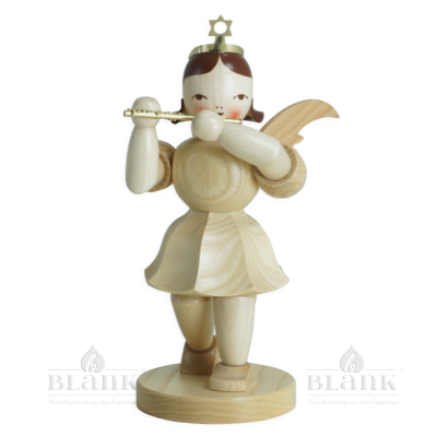 Kurzrockengel mit Piccoloflöte - 22 cm