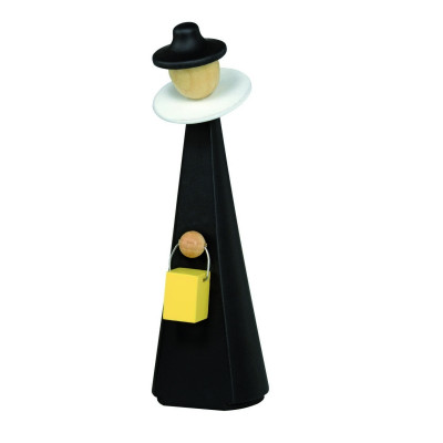 Kurrendefigur schwarz für moderne Pyramide