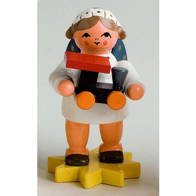 Margeritenengel mit Lokomotive - Rarität