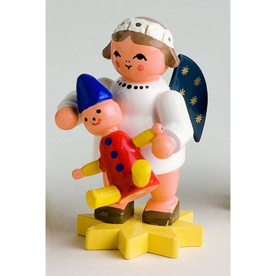 Margeritenengel mit Kasper - Rarität