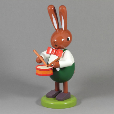 Osterhase mit kleiner Trommel, groß