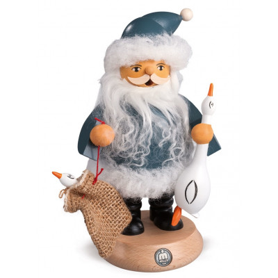 Räuchermann Nordic Santa mit Gans Auguste