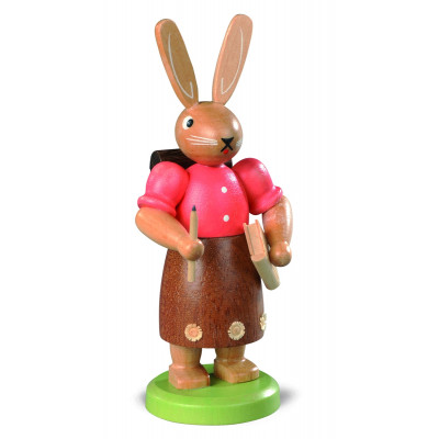 Hasenschulmädchen lasiert