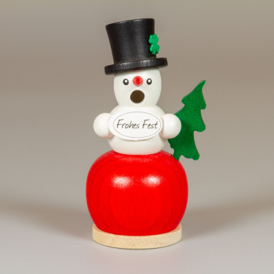 Der kleine Räuchermann Schneemann