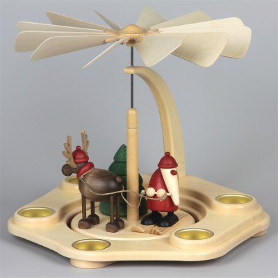 Teelichtpyramide mit Björn Köhler Figuren