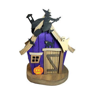 Rauchhaus Waldhütte Abenteuerhaus Halloween