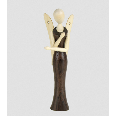 Sternkopf-Engel aus Palisander klein