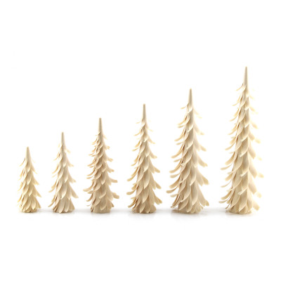 Erzgebirgischer Spanbaum Spiralbaum, 9 cm