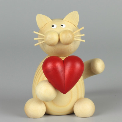Kater Moritz mit Herz