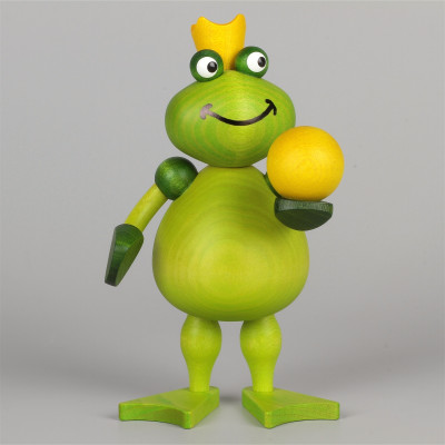 Froschkönig mit Kugel