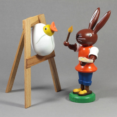 Hase mit Küken