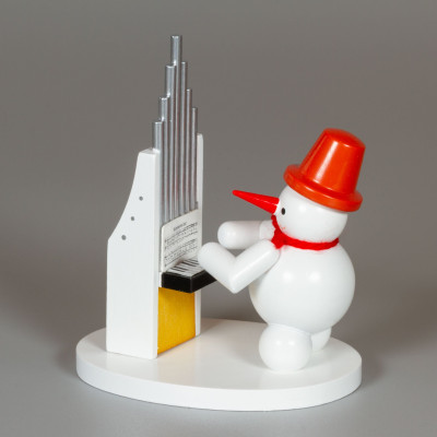 Volker Zenker Schneemannkapelle Schneemann mit Orgel 