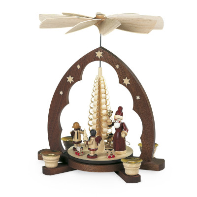 Pyramide Bescherung Spitzbogen