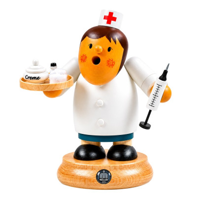 Müller Räuchermännchen Müllerchen Krankenschwester