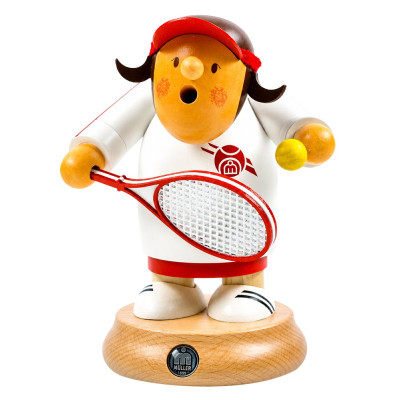 Müller Räuchermännchen Müllerchen Tennisspielerin