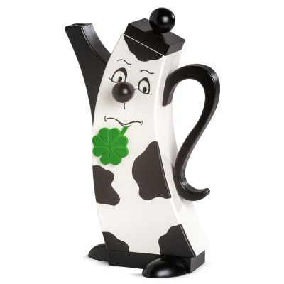 Moderne Räucherfigur Kanne Kuh