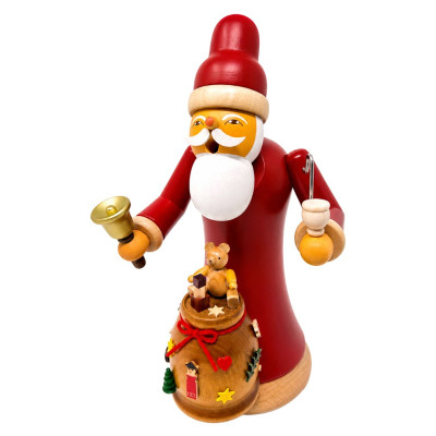 Müller Räuchermann Weihnachtsmann mit Geschenken