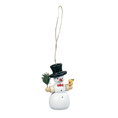 Baumbehang Schneemann, farbig