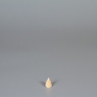 Erzgebirgischer Spanbaum Ringelbaum natur - 1,5 cm