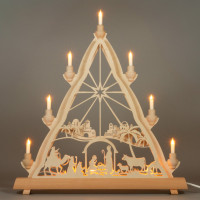 Schlick+Türk Doppel-Lichterspitze Fensterdreieck Heilige Nacht