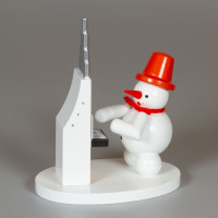 Volker Zenker Schneemannkapelle Schneemann mit Orgel 