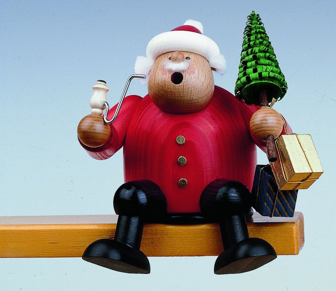 Räuchermann Kantenhocker Weihnachtsmann