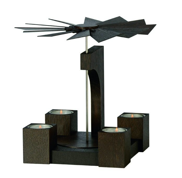 Moderne Pyramide Farbton Mooreiche